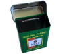 Ezee Rolling Papers - Green 10 pieces Metal Box -  Price: 2,30€