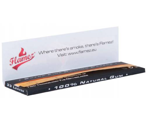 Flamez Rolling Papers The Original Black King Size - 33ft -  Price: 0,65€