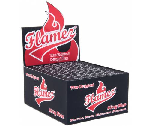 Flamez Rolling Papers The Original Black King Size - 33ft -  Price: 0,65€