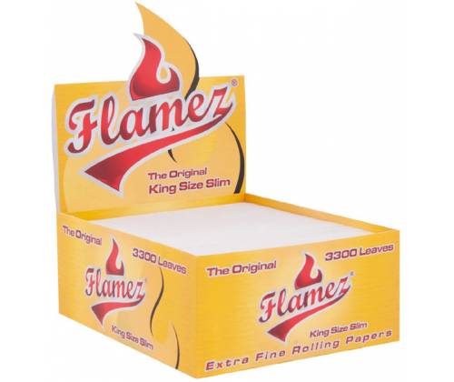 Flamez Rolling Papers The Original King Size Slim - 3300f. -  Price: 19,50€