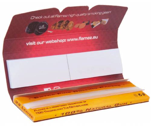 Flamez Rolling Papers The Original King Size Slim - 33ft -  Price: 1,35€