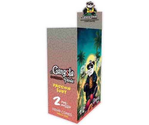 Gangsta Panda Blunt Wraps Πουρόφυλλα - Passion Fruit 2φ. - Τιμή: 1,50€