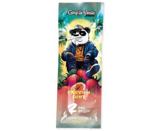 Gangsta Panda Blunt Wraps Πουρόφυλλα - Passion Fruit 2φ. - Τιμή: 1,50€