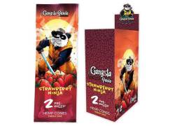 Gangsta Panda Blunt Wraps Πουρόφυλλα - Strawberry 2φ.