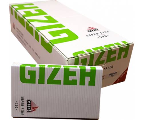 GIZEH Χαρτάκια Super Fine Double - Λαχανί με Μαγνήτη 20τεμ. - Τιμή: 9,50€