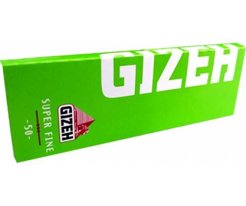 GIZEH Rolling Papers Super Fine - Light Green -  Price: 0,25€