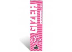 GIZEH Χαρτάκια All Pink Edition King Size Slim + Tips - Μαγνητικό Κλείσιμο