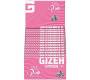 GIZEH Χαρτάκια All Pink Edition King Size Slim + Tips - Μαγνητικό Κλείσιμο - Τιμή: 1,70€
