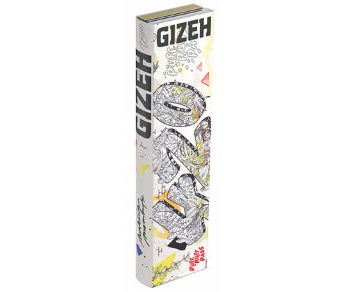 GIZEH Χαρτάκια 420 Edition Black King Size Slim 34φ. + Tips- Μαγνητικό Κλείσιμο - Τιμή: 1,80€