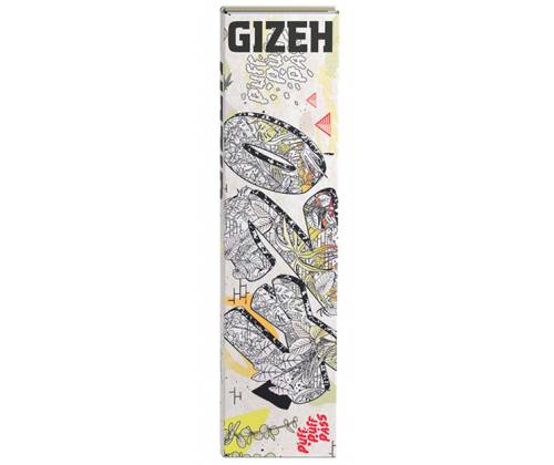 GIZEH Χαρτάκια 420 Edition Black King Size Slim 34φ. + Tips- Μαγνητικό Κλείσιμο - Τιμή: 1,80€