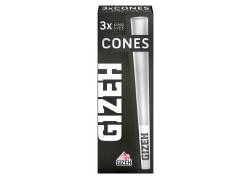 Gizeh Cone Κώνος Black - King Size 3τεμ.