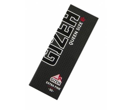 GIZEH Χαρτάκια Black Extra Fine - Μαύρο 50φ. - Τιμή: 0,23€