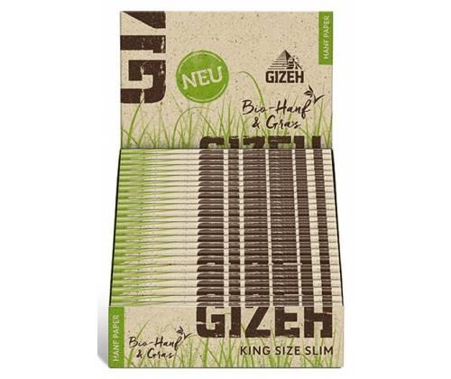 GIZEH Χαρτάκια Hanf - King Size Slim - Τιμή: 1,10€