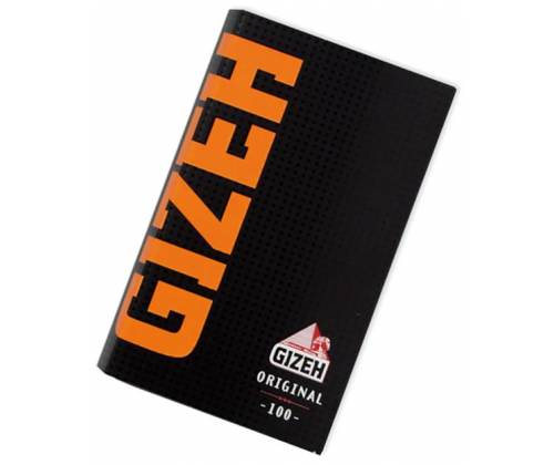 GIZEH Χαρτάκια Original Double - Μαύρο με Μαγνήτη - Τιμή: 0,95€