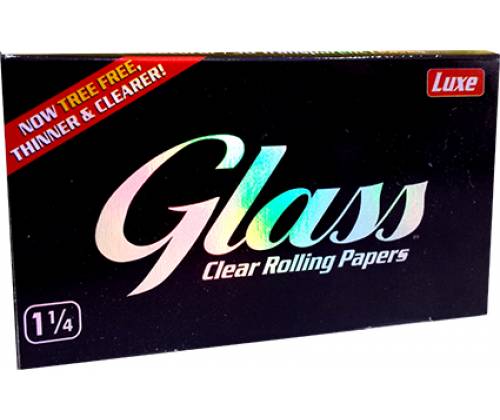 Glass Clear Χαρτάκια - Διάφανο - 1¼ - Τιμή: 0,70€