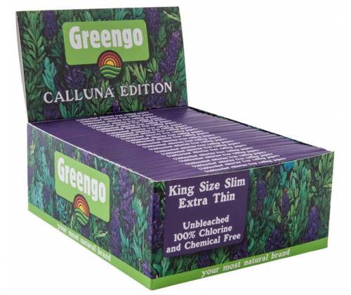 Greengo Χαρτάκια Calluna Edition - King Size Slim - Τιμή: 0,89€