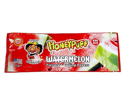 Honey Puff Χαρτάκια King Size Slim 32φ - Watermelon - Τιμή: 1,50€