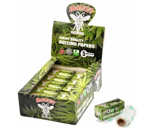 Hornet Premium Ρολό Slim - Organic Hemp 5m - Τιμή: 0,90€