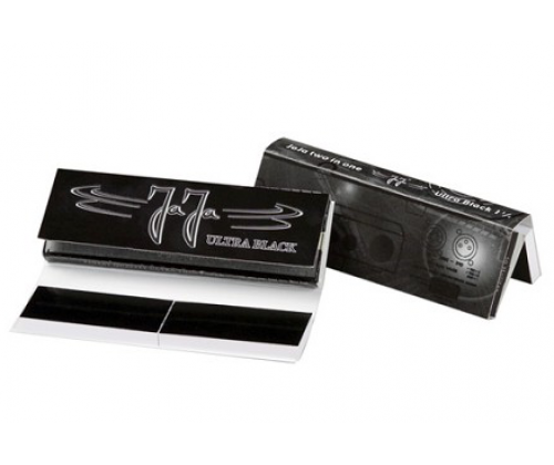 JaJa Χαρτάκια - Ultra Black - 1¼ με Τζιβάνες - Τιμή: 1,63€