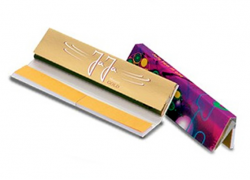 JaJa Χαρτάκια - Gold - King Size Slim με Τζιβάνα 32φ.