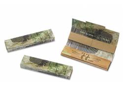 JaJa Χαρτάκια - Pure Unbleached - Ακατέργαστο King Size με Τζιβάνα 32φ,