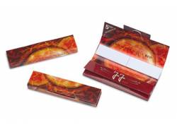 JaJa Χαρτάκια - Red - King Size Slim με Τζιβάνες 32φ.