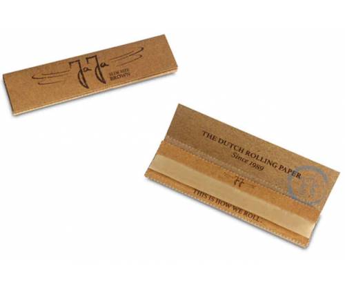 JaJa Χαρτάκια Brown Unbleached - Ακατέργαστο King Size Slim - Τιμή: 0,75€