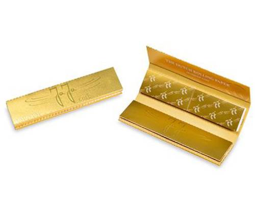 JaJa Χαρτάκια Gold NEW - King Size Slim με Τζιβάνα 32φ. - Τιμή: 2,00€