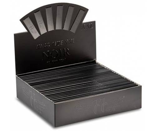 JaJa Χαρτάκια - Noir Black King Size XL 130mm - Τιμή: 1,30€