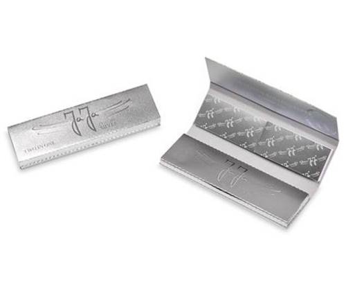 JaJa Χαρτάκια Silver NEW - King Size Slim με Τζιβάνα 32φ. - Τιμή: 2,00€