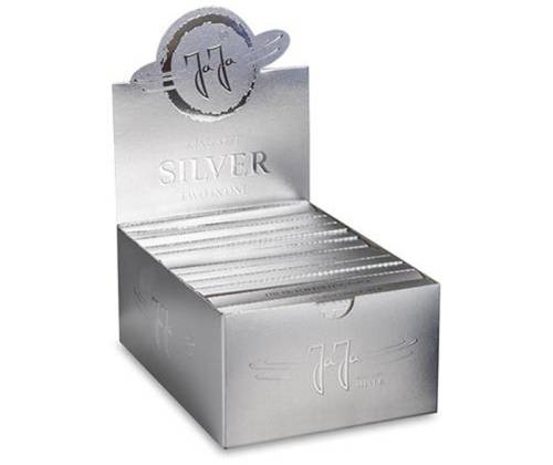JaJa Χαρτάκια Silver NEW - King Size Slim με Τζιβάνα 32φ. - Τιμή: 2,00€