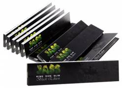 Jass Χαρτάκια Premium Black Edition - King Size Slim 32φ.