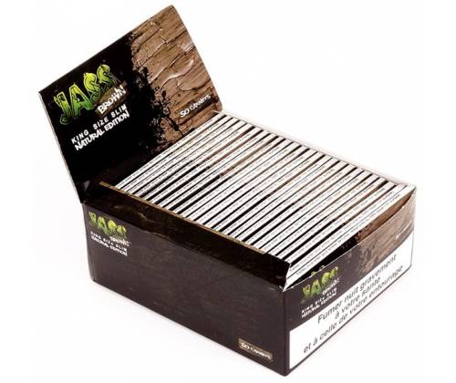 Jass Χαρτάκια Ακατέργαστο Premium Natural Edition - King Size Slim 32φ - Τιμή: 0,90€