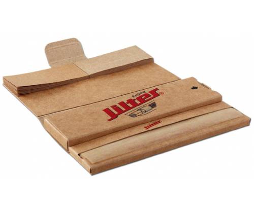 Jilter Χαρτάκια Premium Smoke Kit Ακατέργαστο - King Size Slim 32φ. + Tips - Τιμή: 2,80€