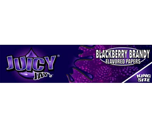 Juicy Jays Flavored Rolling Papers - King Size Slim - Blackberry Brandy -  Price: 1,60€