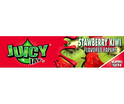 Juicy Jays Χαρτάκια - King Size Slim - Φράουλα & Ακτινίδιο - Τιμή: 1,60€