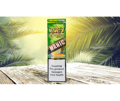 Juicy Hemp Blunt Wraps Πουρόφυλλα - Mango & Papaya - Τιμή: 0,55€