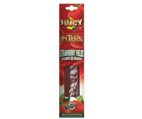 Juicy Jays Thai Incense Sticks Αρωματικά - Strawberry Fields (Φράουλα) - Τιμή: 1,40€