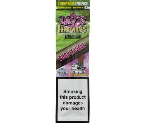 Juicy Blunt Wraps Πουρόφυλλα - Purple Wave (Παγωτό Σταφύλι) 2φ. - Τιμή: 0,70€