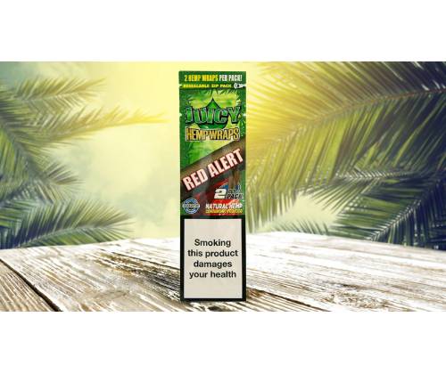 Juicy Hemp Blunt Wraps Πουρόφυλλα - Φράουλα - Τιμή: 0,55€