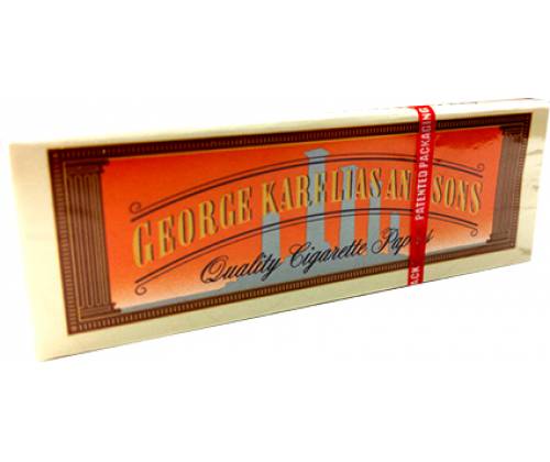 ΚΑΡΕΛΙΑΣ Χαρτάκια - Καφέ - Τιμή: 0,25€