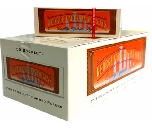 Karelias Rolling Papers - Brown 50pcs -  Price: 11,00€