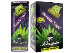 KingPin Hemp Blunts Wraps Πουρόφυλλα - Goomba Grape