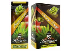 KingPin Hemp Blunts Wraps Πουρόφυλλα - Mango Tango