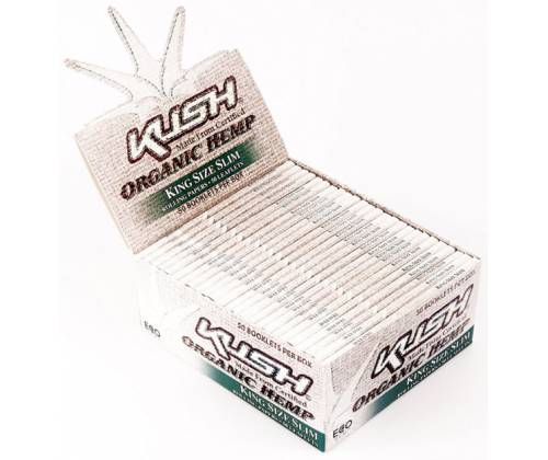 Kush Χαρτάκια Organic Hemp - King Size Slim - Τιμή: 0,90€