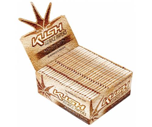 Kush Χαρτάκια Rice - King Size Slim - Τιμή: 0,90€