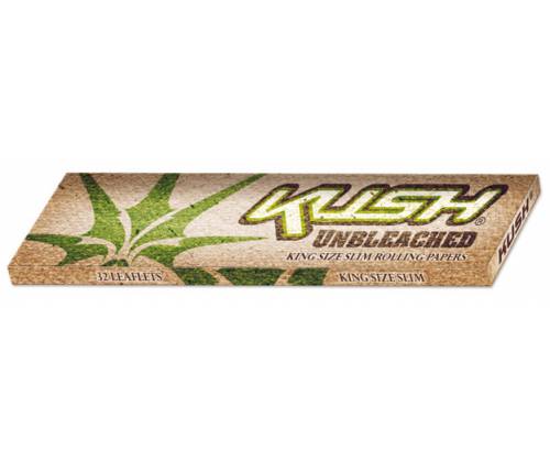 Kush Χαρτάκια Unbleached - Ακατέργαστο King Size Slim - Τιμή: 0,90€