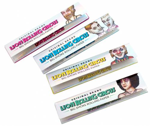 Lion Rolling Circus Χαρτάκια Big Smoke - KS Silver Λευκό Χαρτάκι - Τιμή: 0,99€