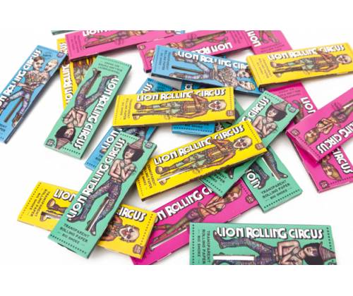 Lion Rolling Circus Χαρτάκια Big Smoke - KS Διάφανα Transparent - Τιμή: 0,59€