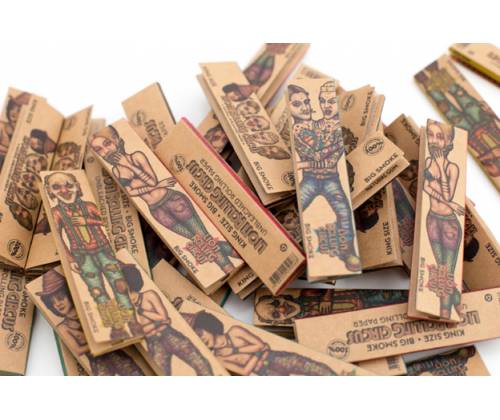 Lion Rolling Circus Χαρτάκια Big Smoke - KS Unbleached Ακατέργαστο - Τιμή: 0,99€